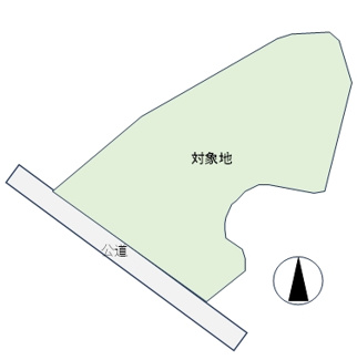 【区画図】 | 丹波篠山市上筱見　山林