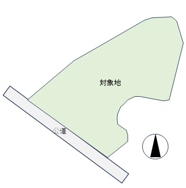 【区画図】 | 丹波篠山市上筱見　山林