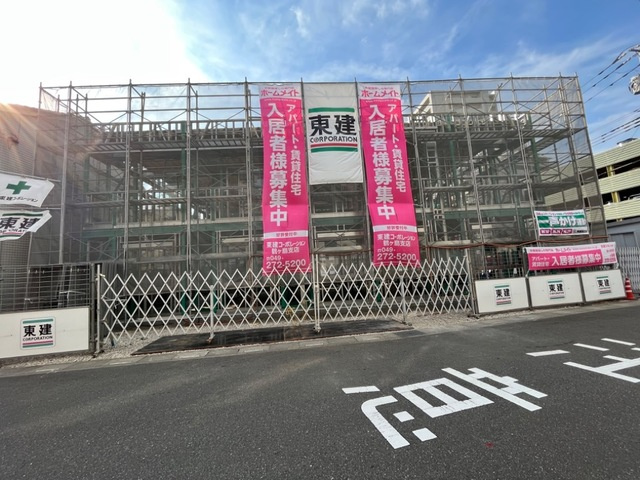 ベル　フルール（坂戸市関間4丁目アパート新築工事）の外観