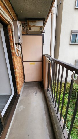 ダイアパレス蒔田第３のバルコニー