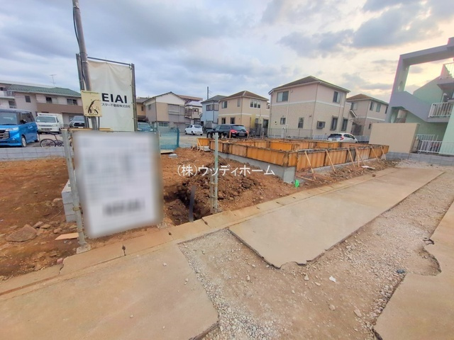 越谷市瓦曽根5期　新築一戸建て　3号棟の外観