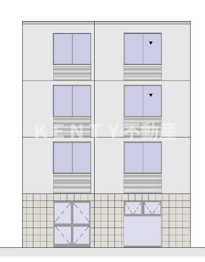 【外観パース】 | プティレスト平和島 | 外観パースです