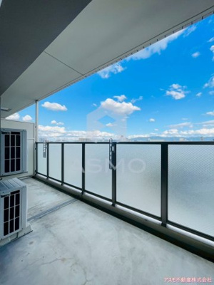 【バルコニー】 | クリスタルコート | 同マンション別部屋　参考写真