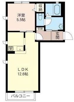 ガァルテンシュタット2の間取り