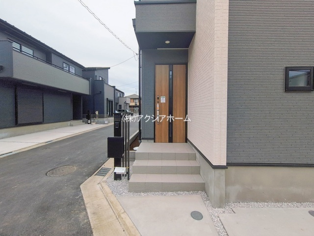 入間市東藤沢8丁目・全7棟　新築一戸建　4号棟　～角地～の外観|現地写真（2025年12月2日撮影）