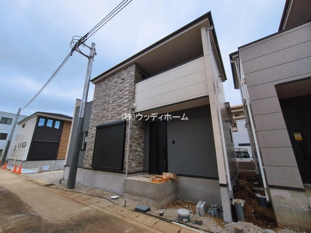 越谷市瓦曽根5期　新築一戸建て　5号棟の外観