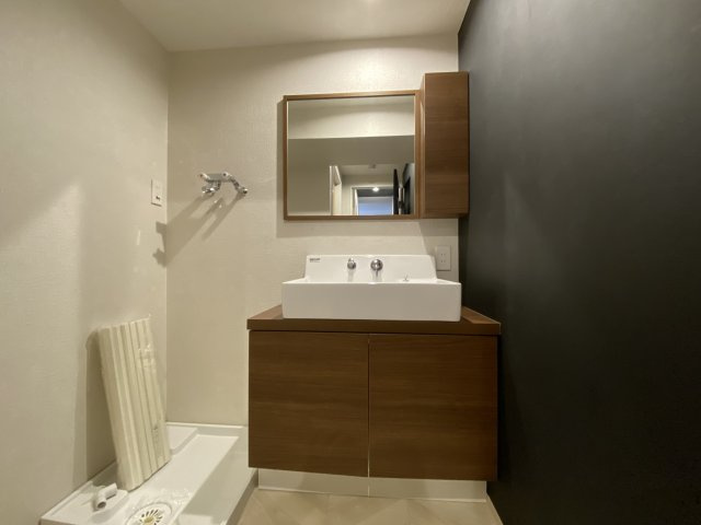 千駄木晴花マンションの洗面所