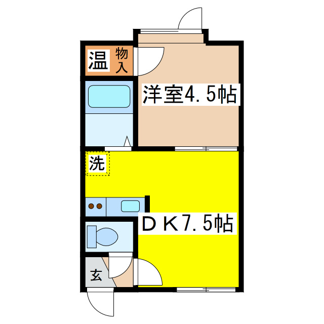 エレガンスＮＹパレスの間取り