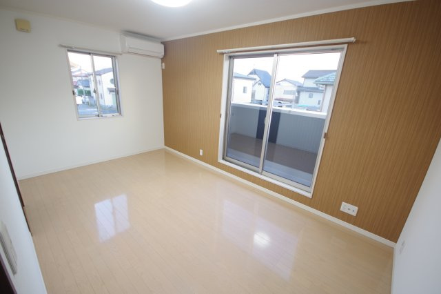 宇都宮市鐺山町　戸建　予約済の寝室|２階洋室７.５帖