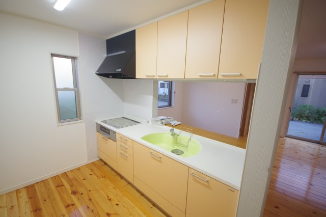 宇都宮市鐺山町　戸建　予約済のキッチン|使いやすいシステムキッチン