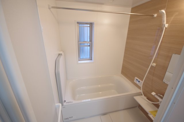 宇都宮市鐺山町　戸建　予約済の浴室|システムバス新規交換済