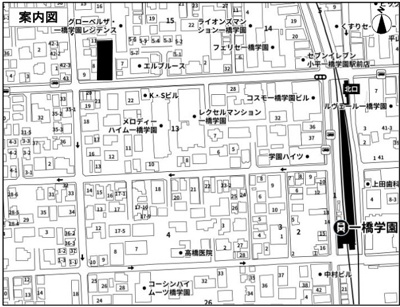 【地図】 | 小平市学園西町２丁目売地