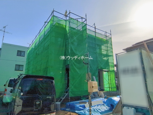 越谷市瓦曽根5期　新築一戸建て　6号棟の外観
