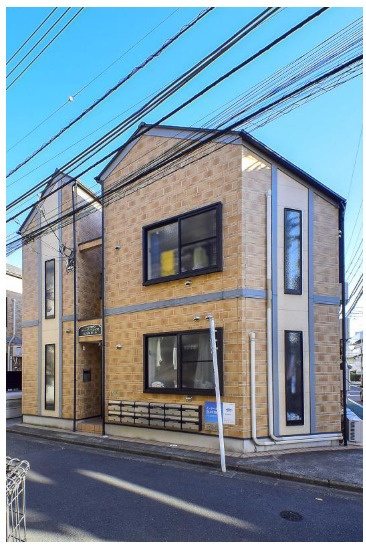 アーバンプレイス江古田ⅣA棟のエントランス