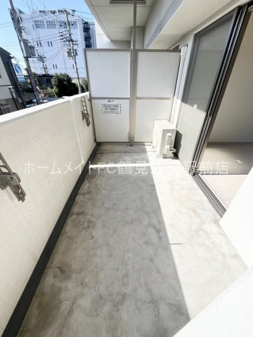 東大阪市高井田中５丁目の賃貸マンションのバルコニー