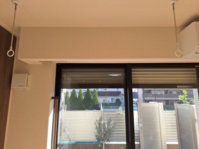 （シニア限定）サニーヒルズ湘南の内装|室内でもしっかり乾く室内物干し