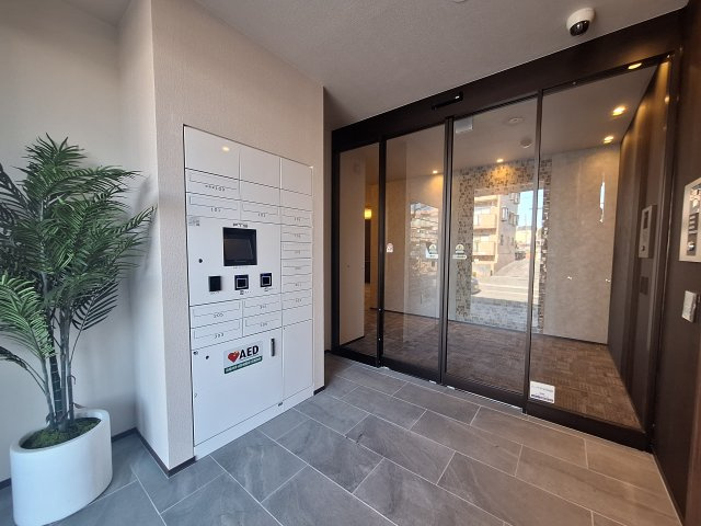 （シニア限定）サニーヒルズ湘南のエントランス|防犯オートロック