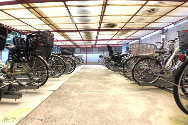 【駐輪場】 | サン三国マンション | 駐輪場
