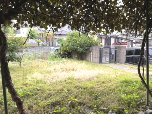 蓮田市中古戸建、広々したお庭♪の庭