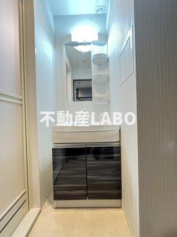 セオリー難波パレの洗面所