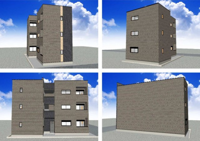 【外観】 | 仮称）ハーモニーテラス名楽町二丁目A | イメージ