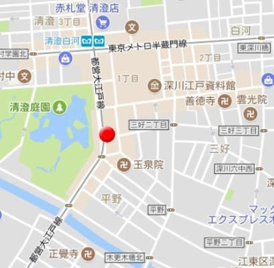 【地図】 | 清澄白河レジデンス参番館