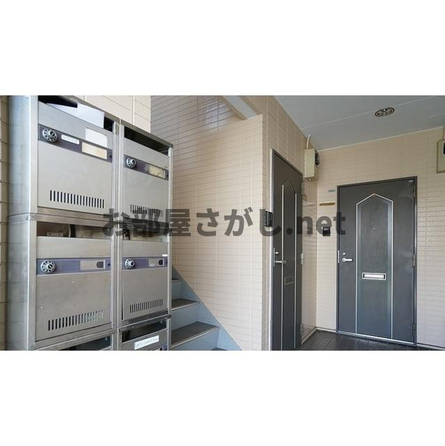 ハイムけやきのエントランス