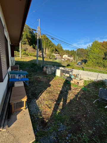 常陸大宮市野田　中古戸建の庭