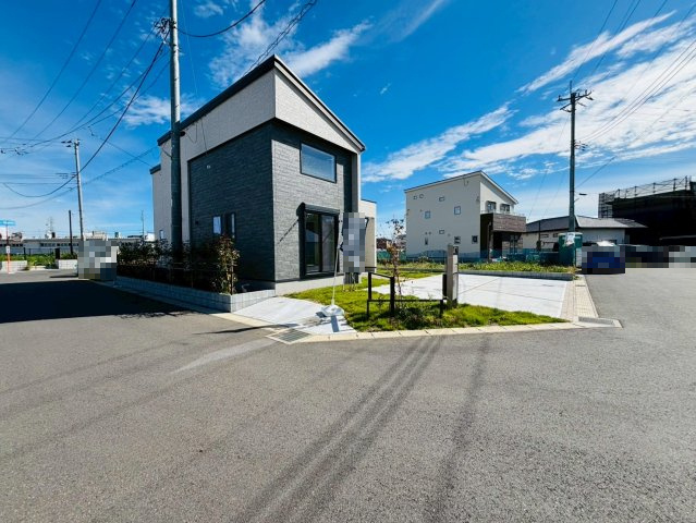 富里市七栄　ザ・ドリームフィールド成田75の前面道路含む現地写真