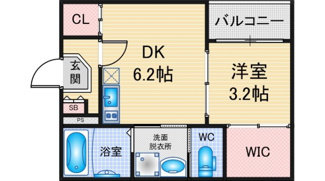 【間取り】 | 仮称）ハーモニーテラス名楽町二丁目B | 略図の為、現状優先