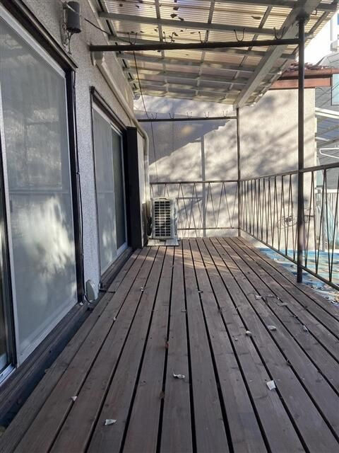 西東京市戸建のバルコニー