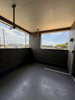 【バルコニー】 | Cradlegarden大府市神田町全２棟【仲介手数料無料　神田小　大府中】 | 今すぐのご案内可能です！→  0120-336-922　までお気軽にお問い合わせください。