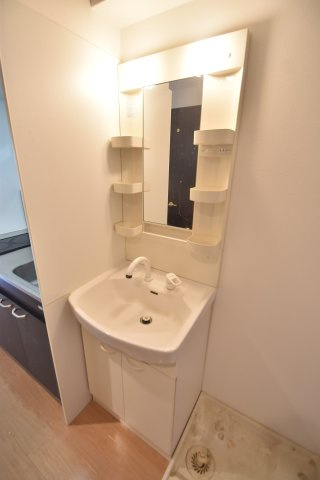 大阪市城東区野江２丁目の賃貸マンションの洗面所