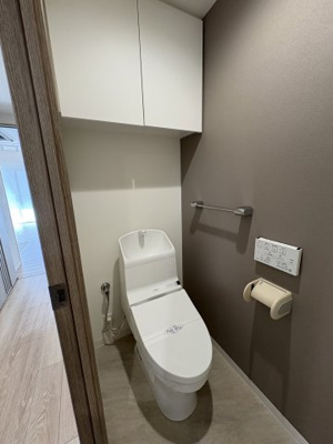 【トイレ】 | 北与野デュープレックス | 落ち着いた色調のトイレです