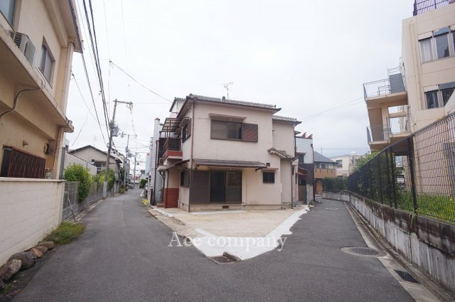 【前面道路含む現地写真】 | 東大阪市長瀬町1丁目 | 【西側：幅員4.3ｍ】×【南東側：幅員3ｍ】