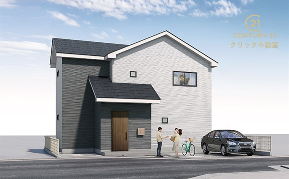 いろどりアイタウン　日立市西成沢町2丁目　23-P1　8の外観|日立駅車11分。成沢小徒歩14分、多賀中徒歩26分。
青葉坂途中の高台に新築分譲住宅、全22棟！
子どもセンターも近く子育て世代におすすめです。