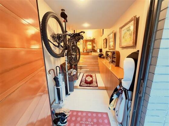 パルファイン伊豆高原D棟の玄関