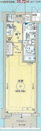 【間取り】 | エステムコート神戸ハーバーランド前Ⅳベイライト