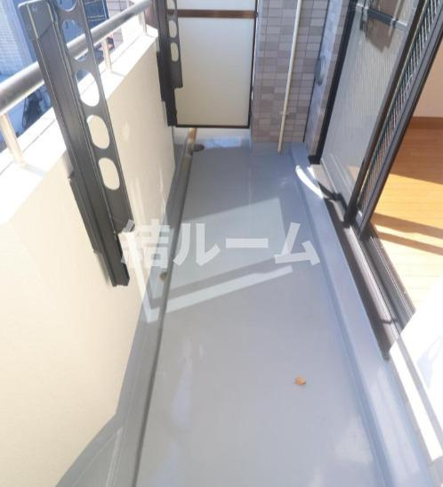 練馬区中村北２丁目の賃貸マンションのバルコニー