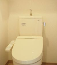 【トイレ】 | ルーブル大島弐番館 | シンプルで使いやすいトイレです