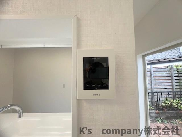 ◎茅ヶ崎市東海岸北5丁目　中古戸建のセキュリティ|訪問者の顔が確認できるテレビモニター付きインターフォン☆