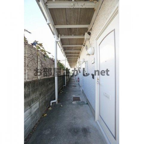 ユーハイツの外観|共用部廊下