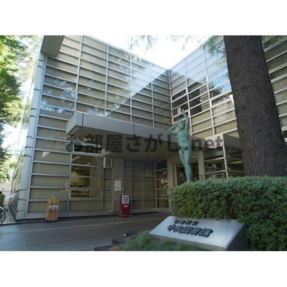 ユーハイツの周辺|図書館「杉並区立中央図書館まで676ｍ」杉並区立中央図書館