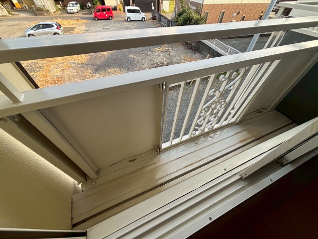 ハイム笹井Aのバルコニー