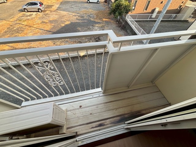 ハイム笹井Aのバルコニー