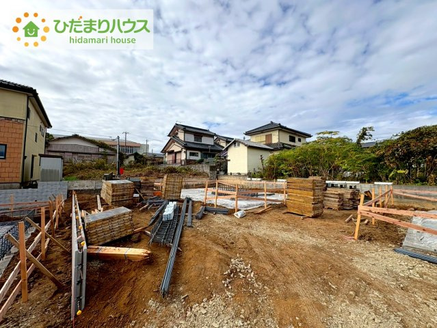 日立市久慈町第25　新築戸建　1号棟の外観|完成が楽しみですね！！