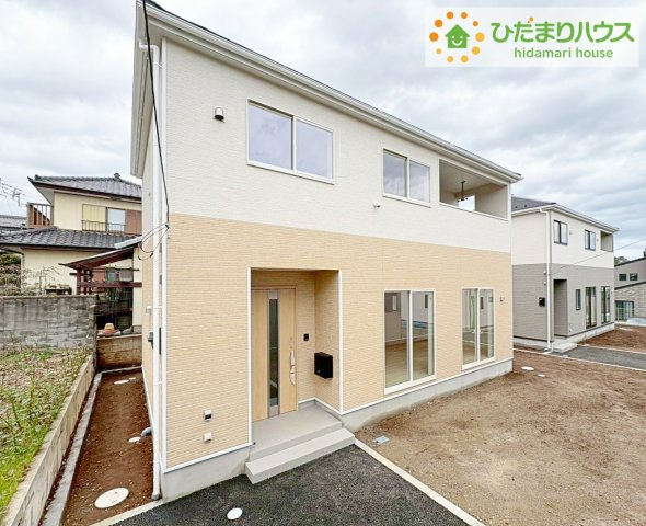 日立市久慈町第25　新築戸建　1号棟の外観パース|是非一度、ご家族そろってご内覧ください♪
