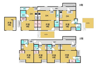 【間取り】 | 奈良市富雄北1丁目・磯城郡三宅町石見アパート