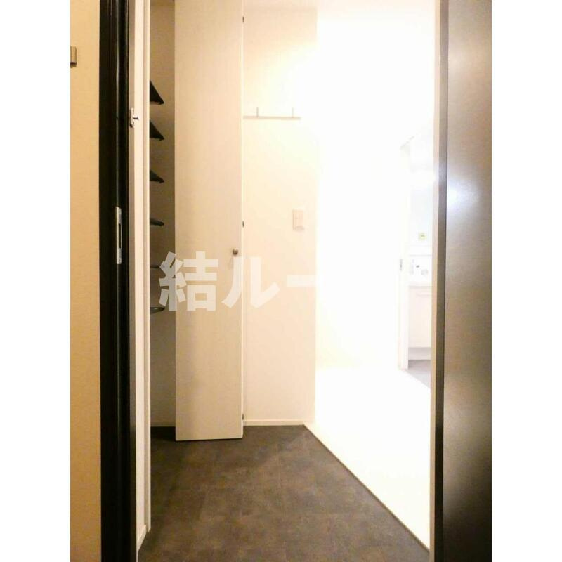 板橋区常盤台１丁目のアパートの玄関