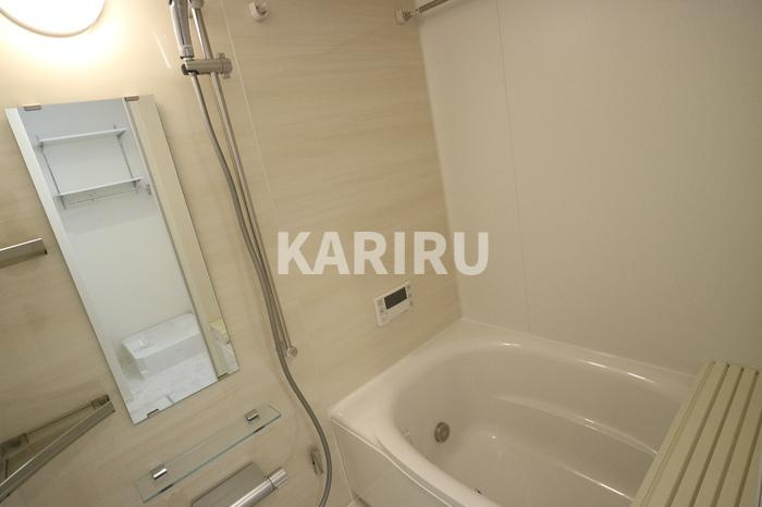 グランドール清水の浴室